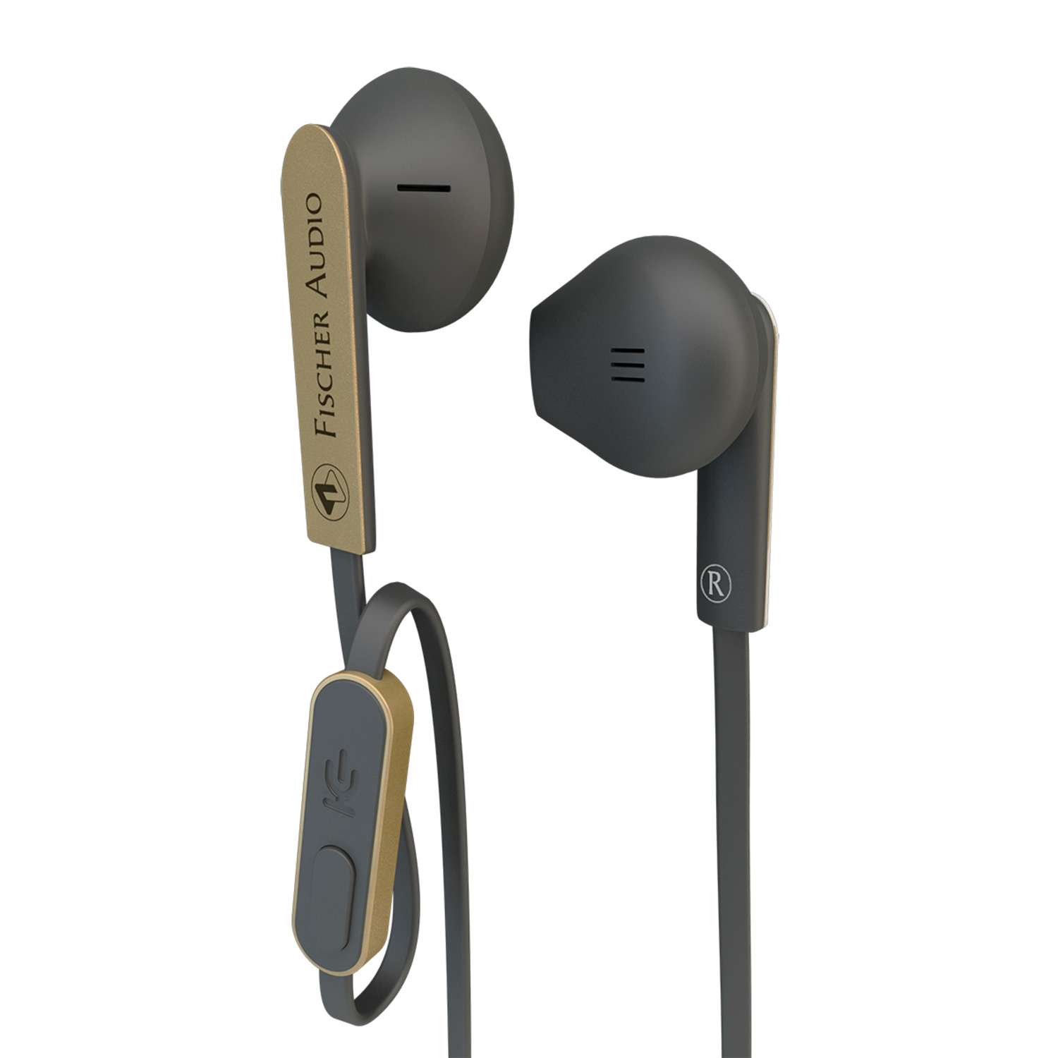 Наушники Fischer Audio FE-155 RC black/gold - фото 1