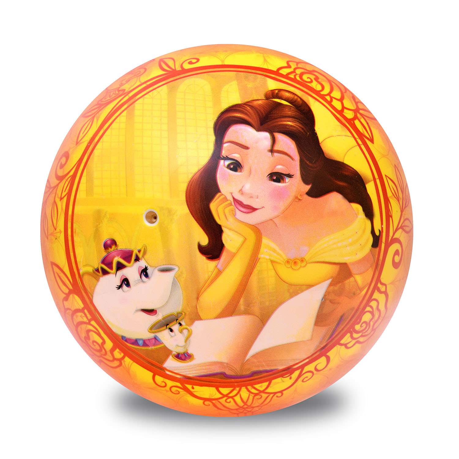 Мяч ЯиГрушка Принцессы Желтый 59534ЯиГ - фото 1