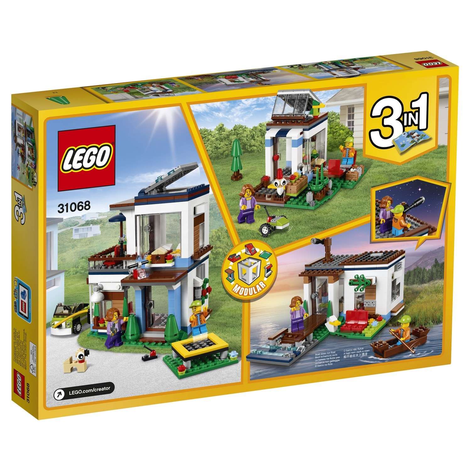 Конструктор LEGO Creator Современный дом (31068) - фото 3