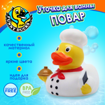 Игрушка Funny ducks для ванной Повар уточка 1898