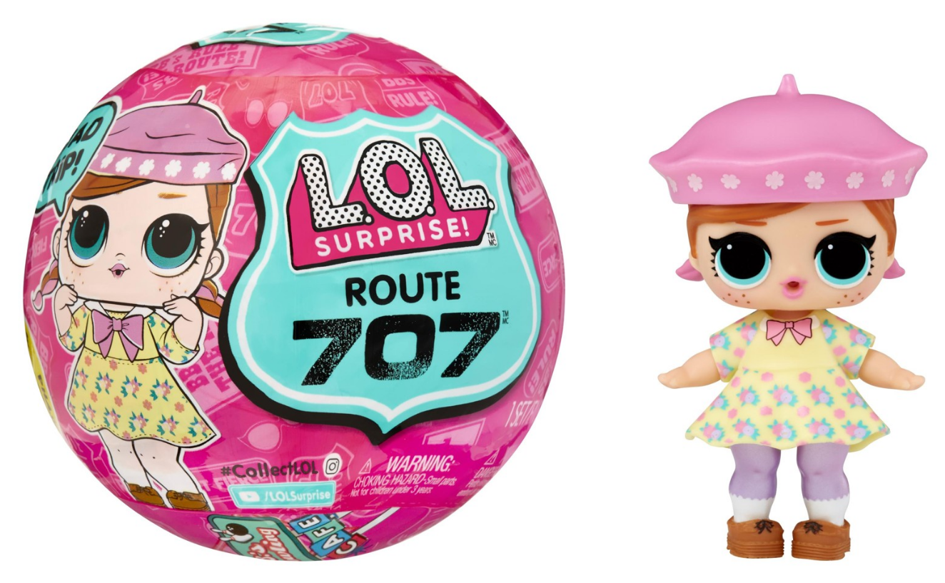 Игрушка LOL Surprise Route 707 W2 Шар в непрозрачной упаковке (Сюрприз)  425915INT купить по цене 1499 ₽ в интернет-магазине Детский мир