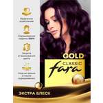 Краска для волос FARA стойкая Classic Gold 512А красное дерево темное с фиолетовым отливом 4.6