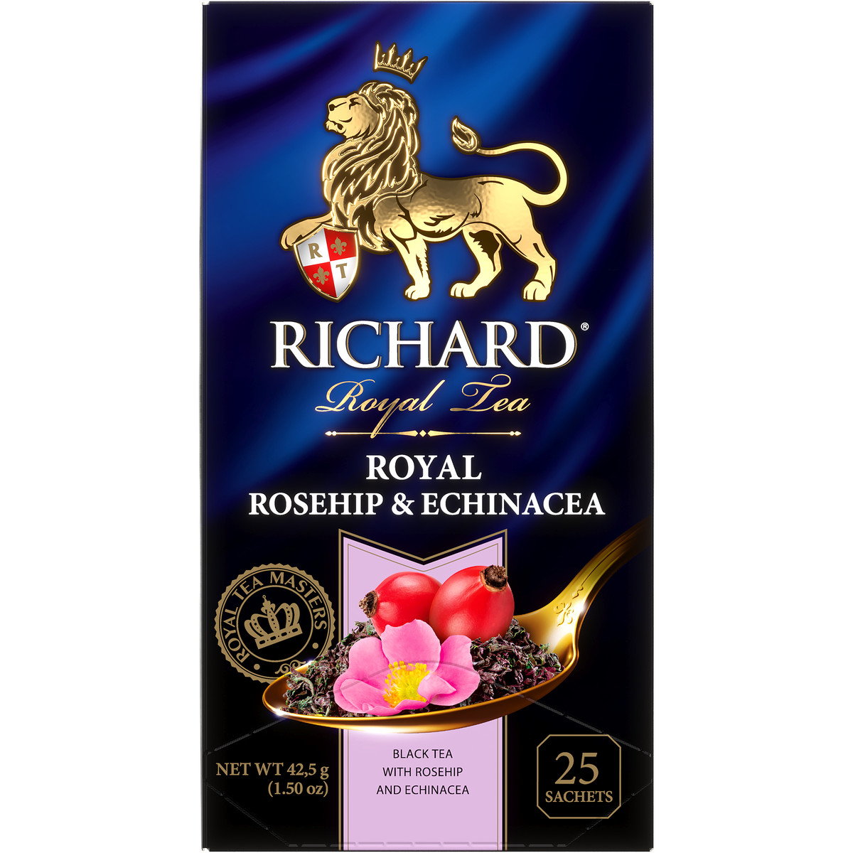 Чай черный Richard Royal Rosehip Echinacea 25 пакетиков - фото 1