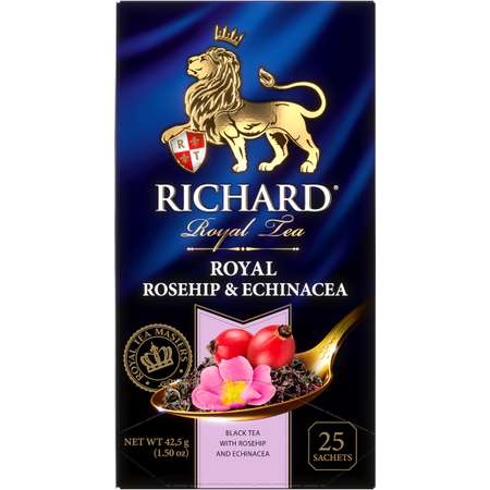 Чай черный Richard Royal Rosehip Echinacea 25 пакетиков