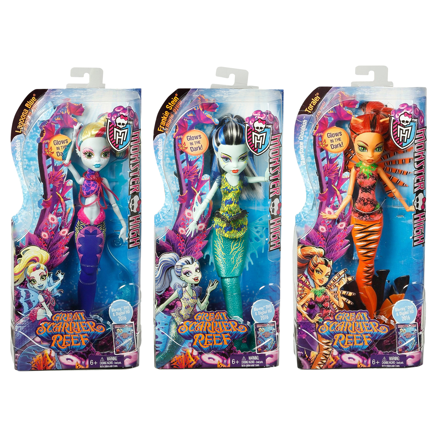 Кукла Monster High серии Большой Кошмарный Риф в ассортименте купить по  цене 399 ₽ в интернет-магазине Детский мир