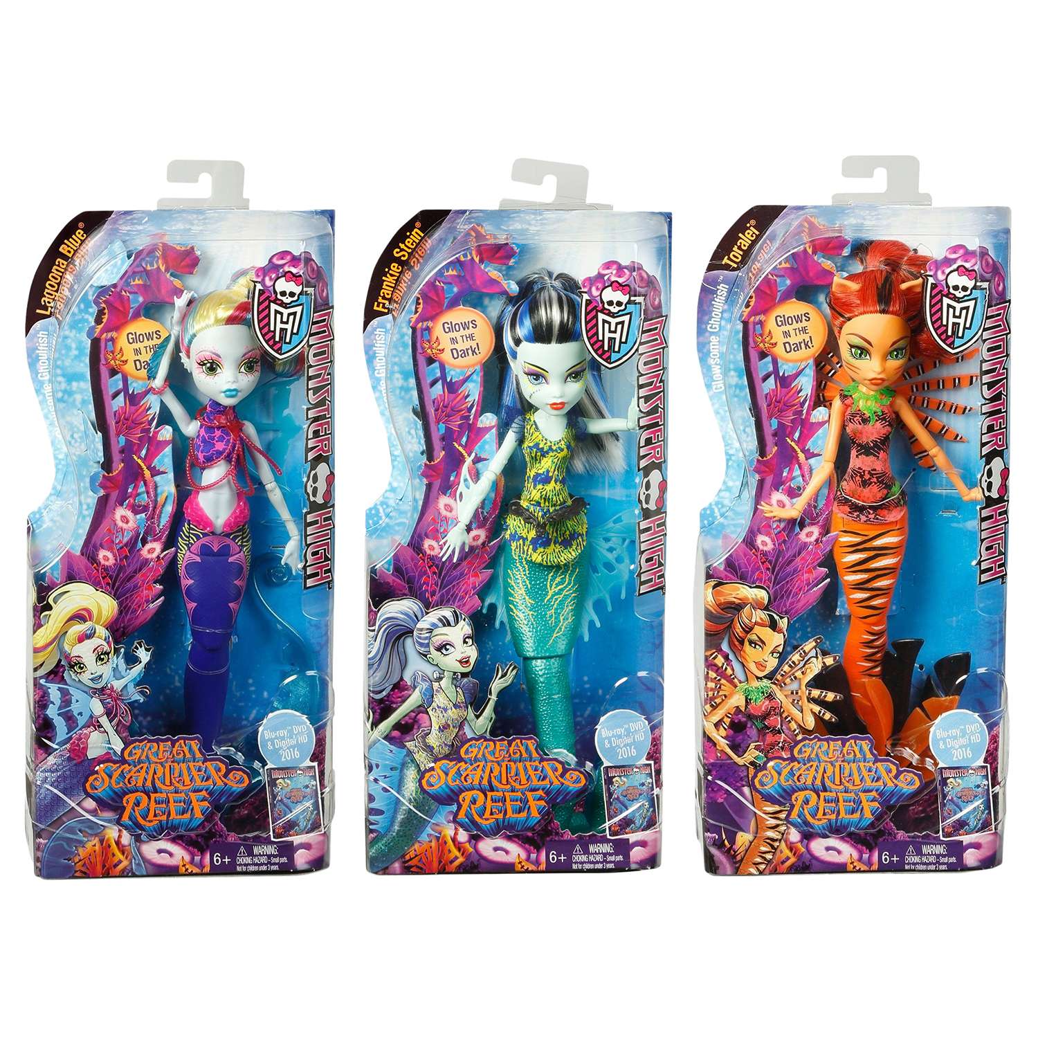 Кукла Monster High серии Большой Кошмарный Риф в ассортименте DHB57 - фото 2