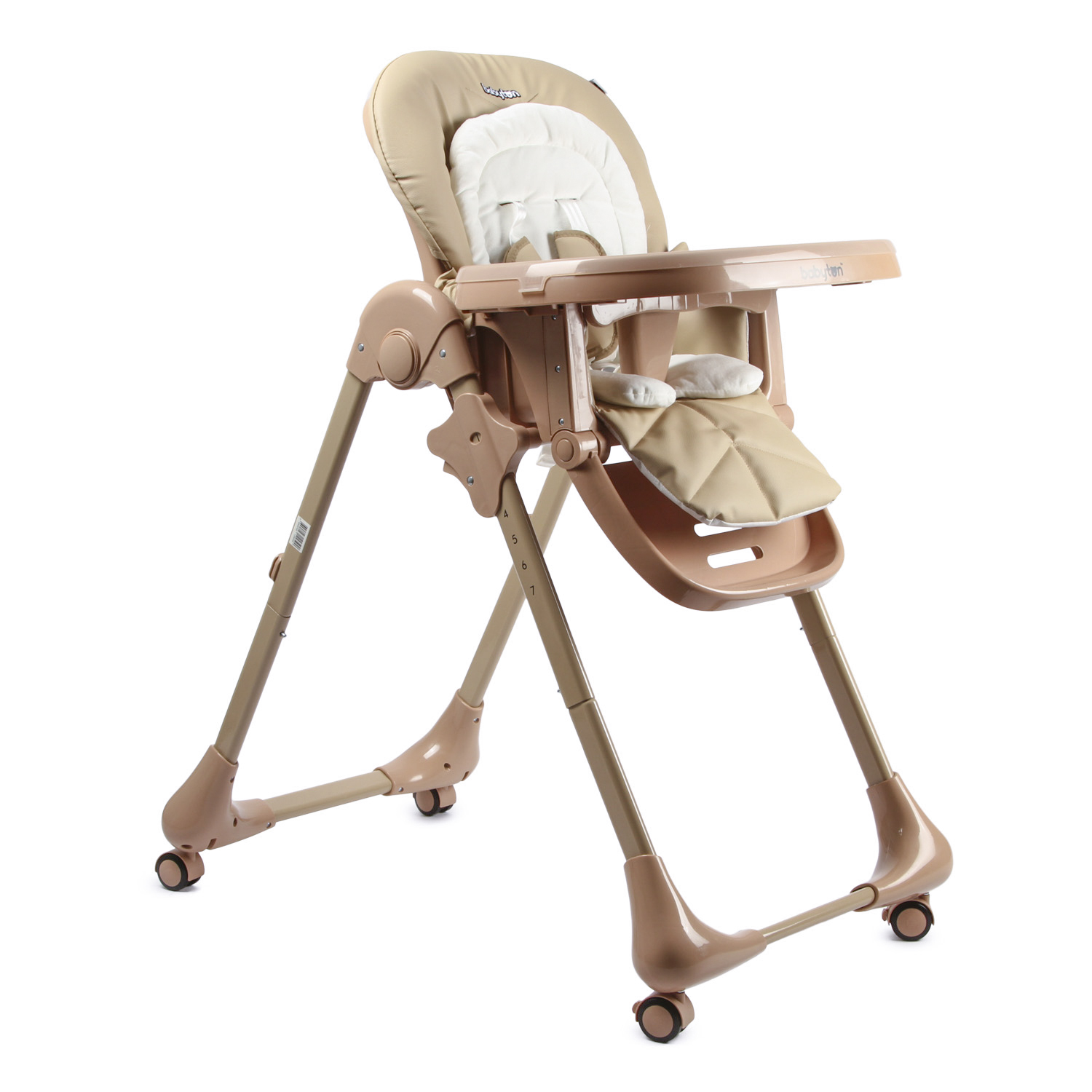 Стульчик для кормления Babyton Optima Eco Beige - фото 1