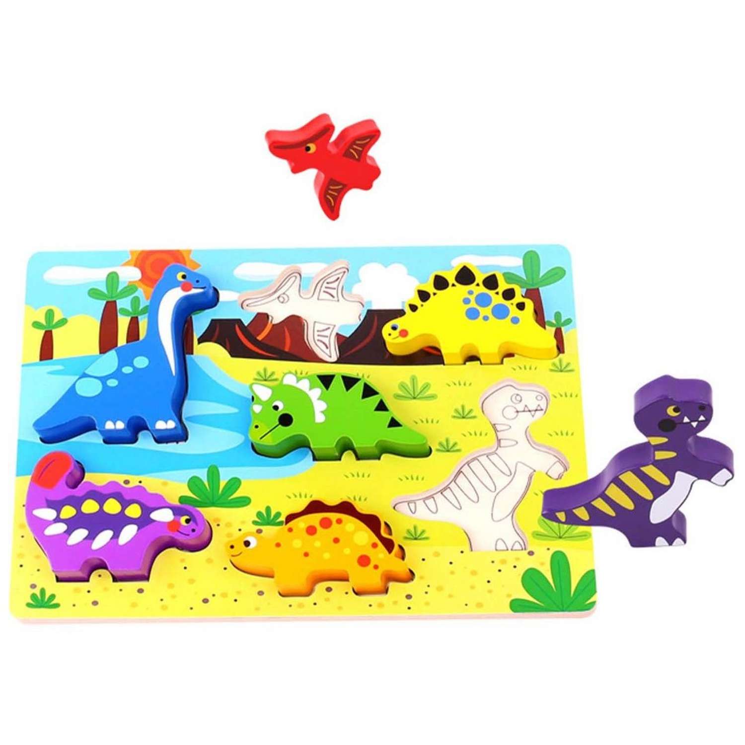 3D Пазл Tooky Toy Динозавры - фото 2
