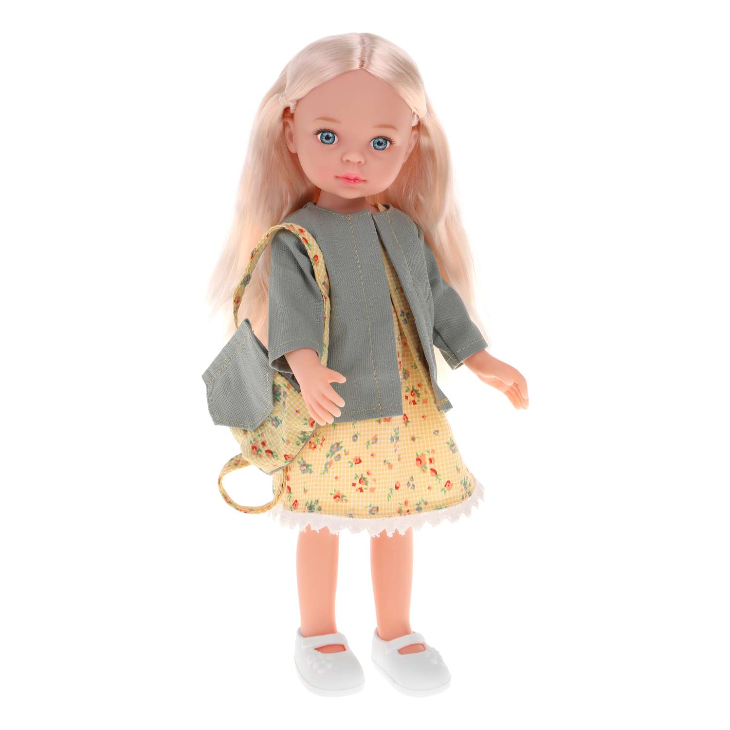 Игровой набор для девочки Наша Игрушка Милашка кукла 33 см с сумочкой 803606 - фото 3