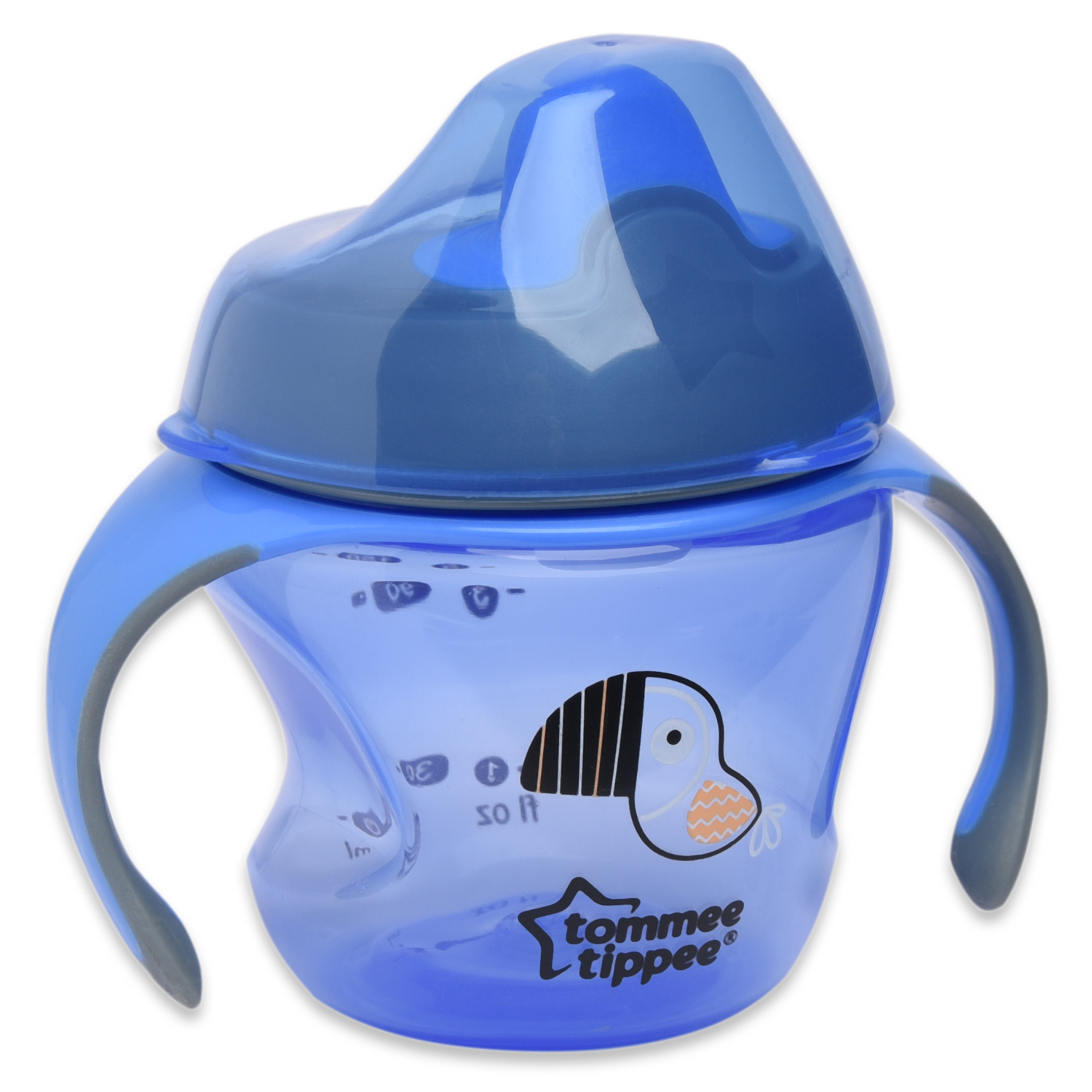 Первая чашка Tommee tippee Explora 150 мл Голубая - фото 1