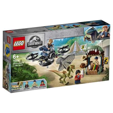 Конструктор LEGO Jurassic World Побег дилофозавра 75934