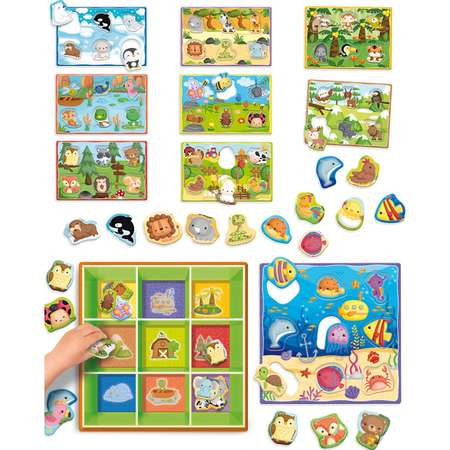 Игра развивающая Lisciani Montessori baby Happy animals R92772