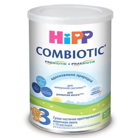 Смесь Hipp Сombiotic 3 350г с 10 месяцев