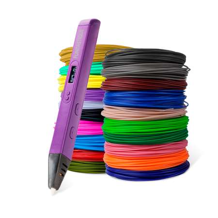 3D-ручка FUNTASTIQUE Xeon Фиолетовый RP800A VL-PLA-20-SB