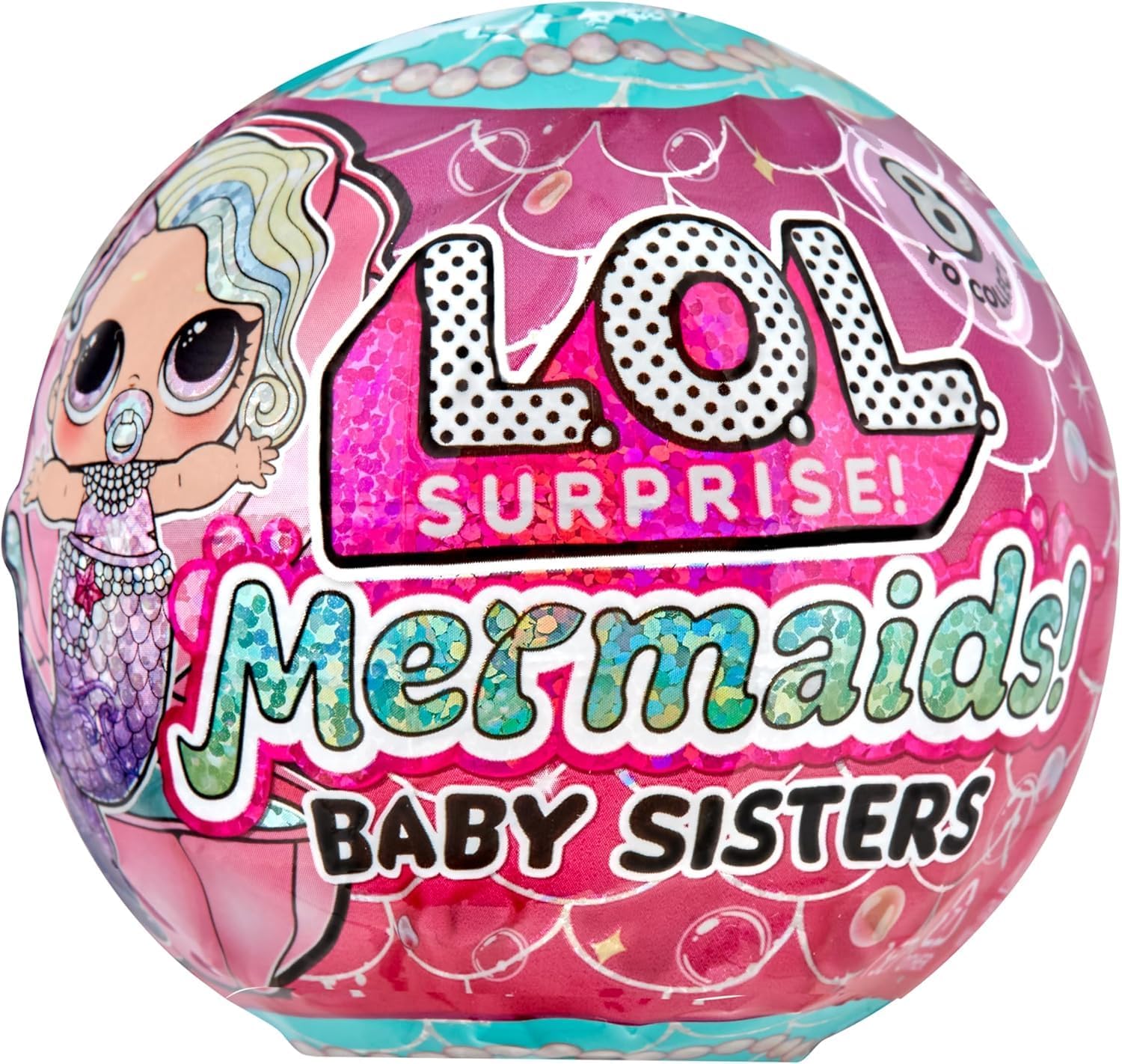 Игрушка L.O.L. Surprise! Mermaids! Baby Sisters в непрозрачной упаковке Сюрприз 515760 - фото 2