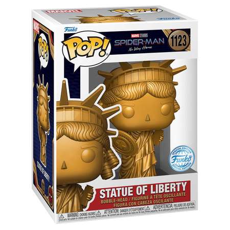 Фигурка Funko POP! Bobble Marvel Spider-Man No Way Home Statue Of Liberty NYCC22 (Exc) (1123) 67062