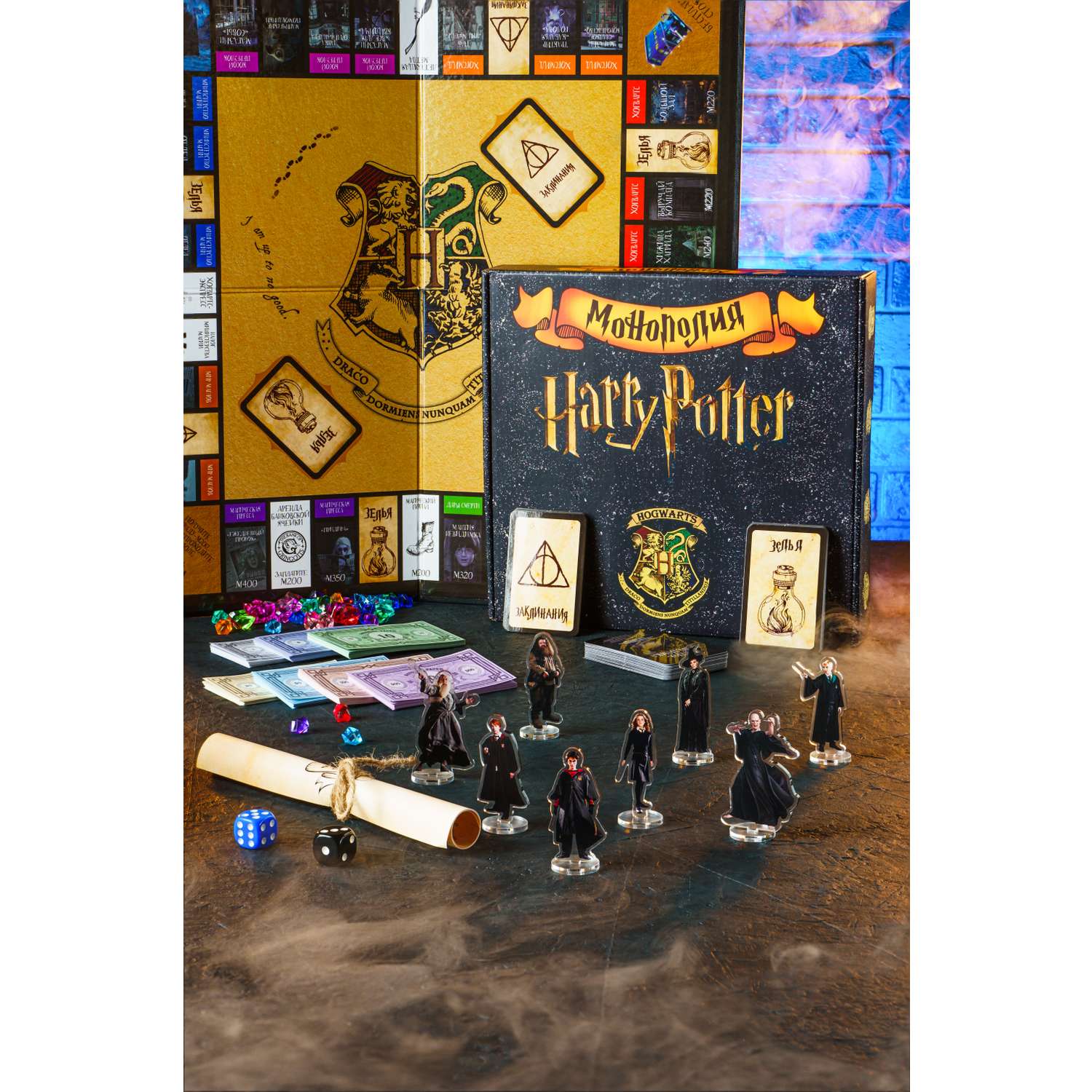 Монополия Harry Potter Гарри Поттер настольная игра - фото 13