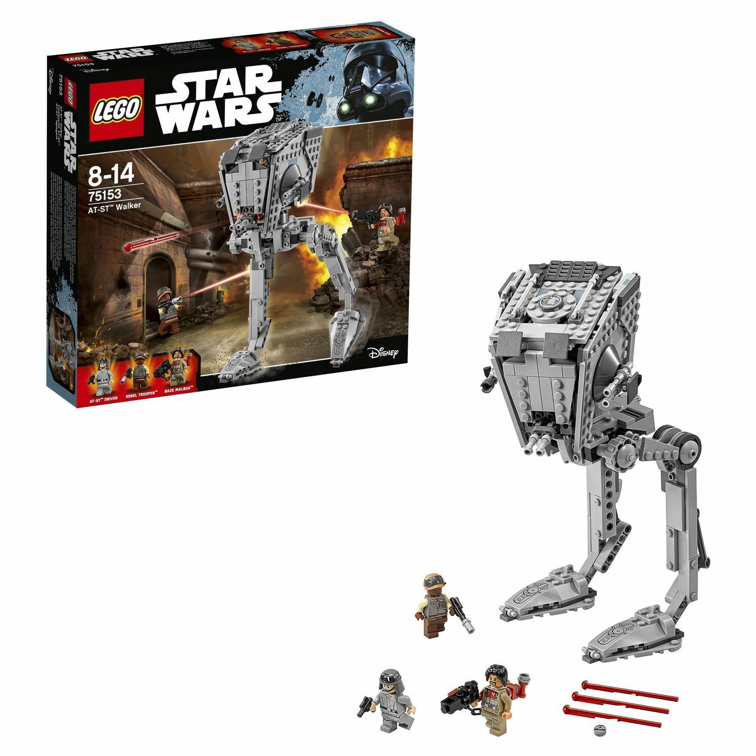 Конструктор LEGO Star Wars TM Разведывательный транспортный шагоход  (AT-ST™) (75153)