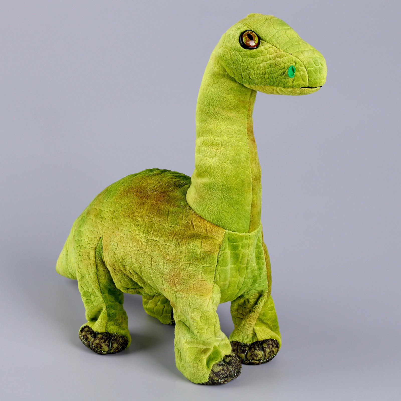 Мягкая музыкальная игрушка Sima-Land «Динозаврик» 31 см цвет зелёный - фото 6