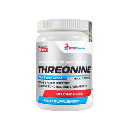 Аминокислоты WESTPHARM Threonine 90 капсул