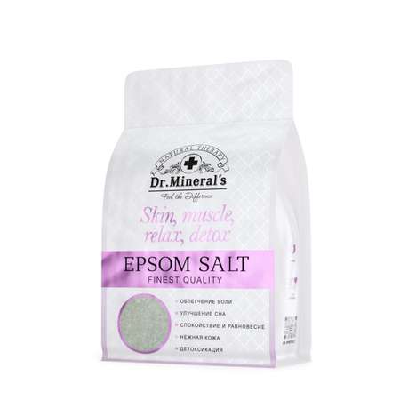 Английская соль для ванны Dr.Minerals соль косметологического качества 2 кг