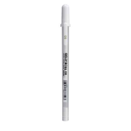 Ручка гелевая Sakura Gelly Roll Basic 08 белая