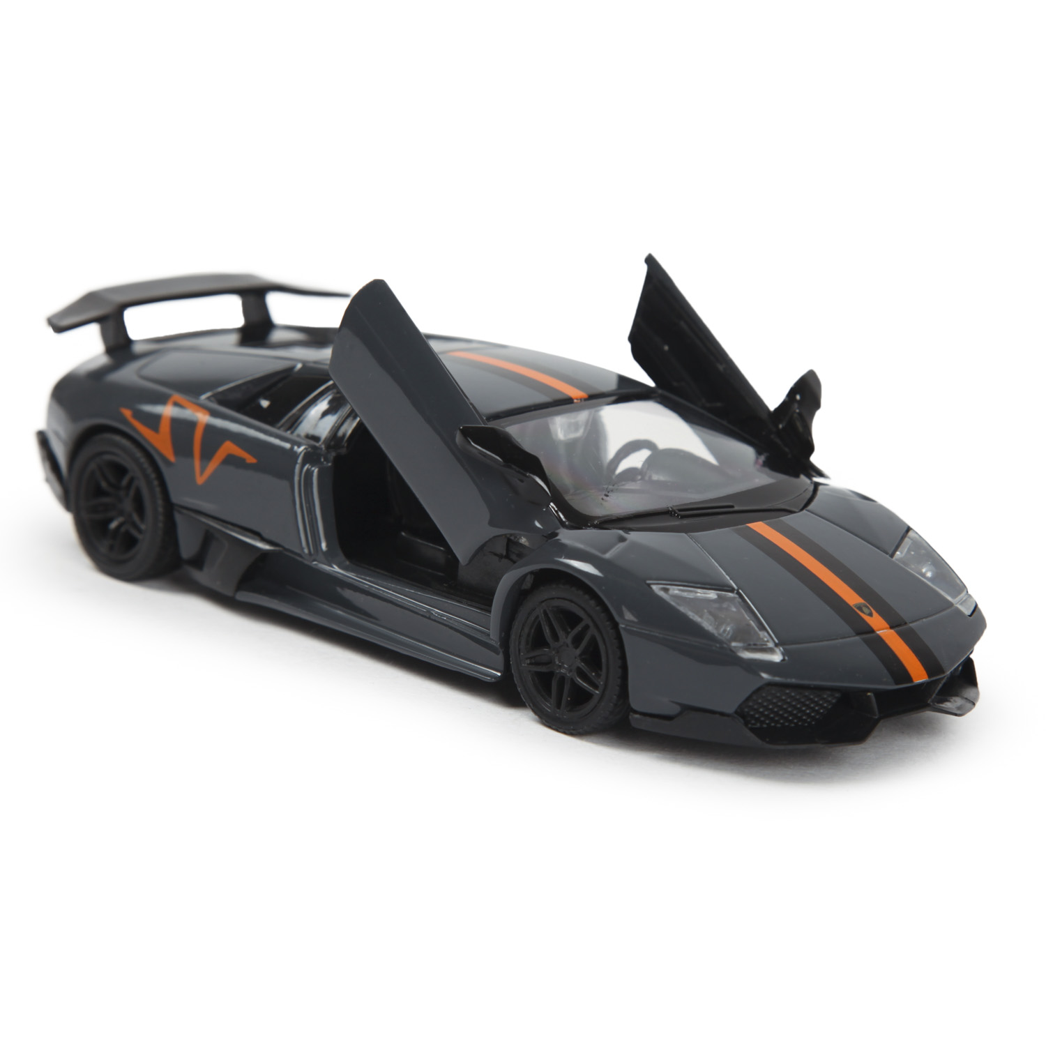 Автомобиль Mobicaro Lamborghini Murcielago Special Edition 1:32 без механизмов серый 544997CN - фото 7