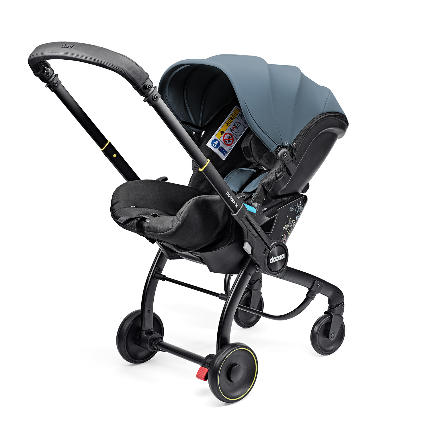 Автокресло Doona X Ocean Blue Isofix 0 (0 -13 кг) - фото 14