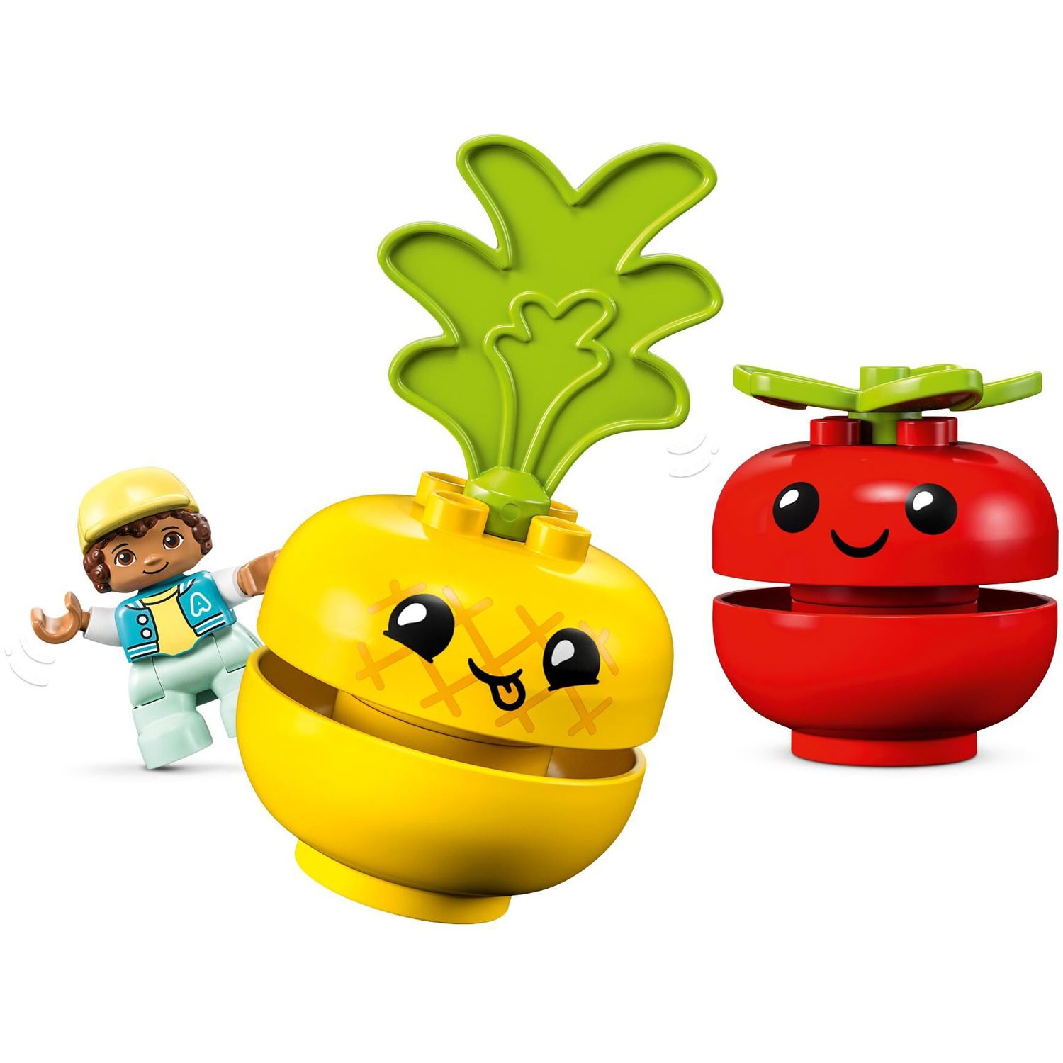 Конструктор LEGO DUPLO Fruit and Vegetable Tractor 10982 - фото 4