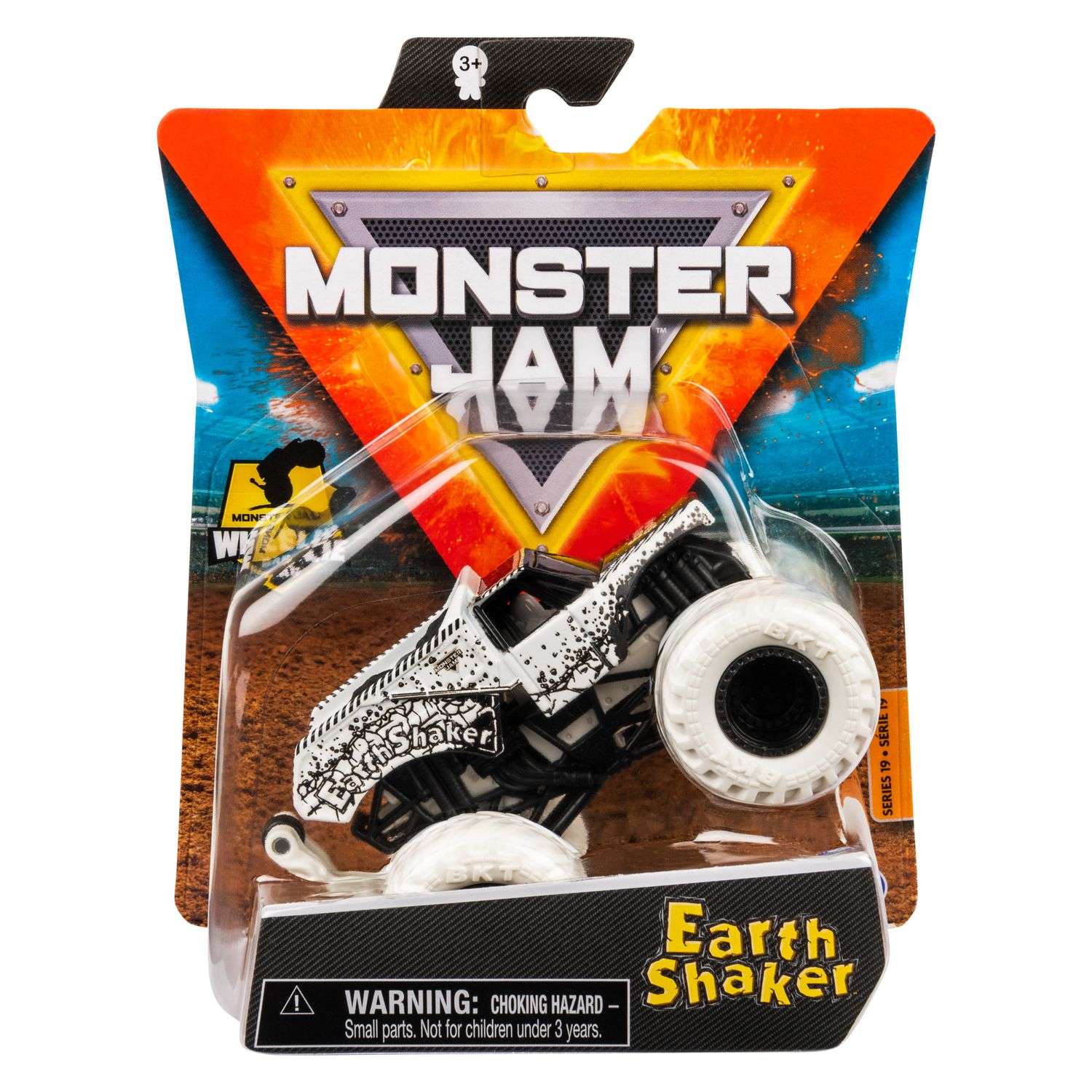 Машинка Monster Jam 1:64 Earth Shaker BW 6044941/20130598 6044941 - фото 2