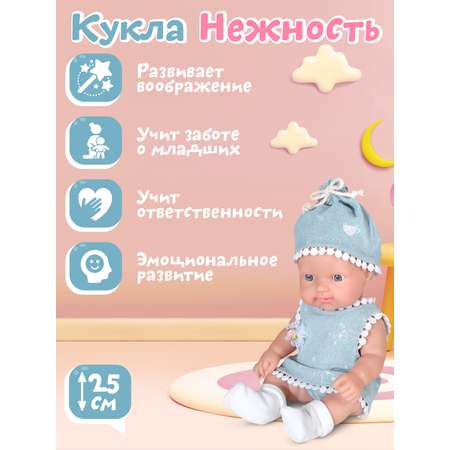 Кукла пупс AMORE BELLO Нежность 25 см аксессуары JB0208866