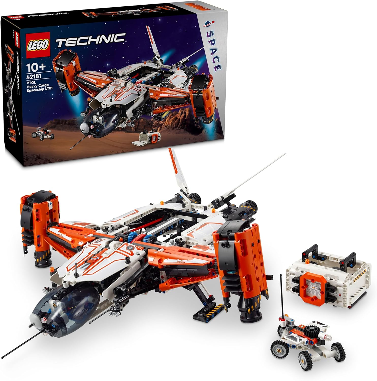 Конструктор LEGO Technic Грузовой космический корабль VTOL LT81 42181 - фото 1