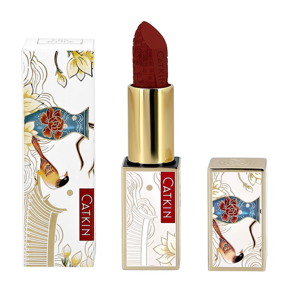 Помада для губ CATKIN Rouge lipstick тон c05 - фото 3