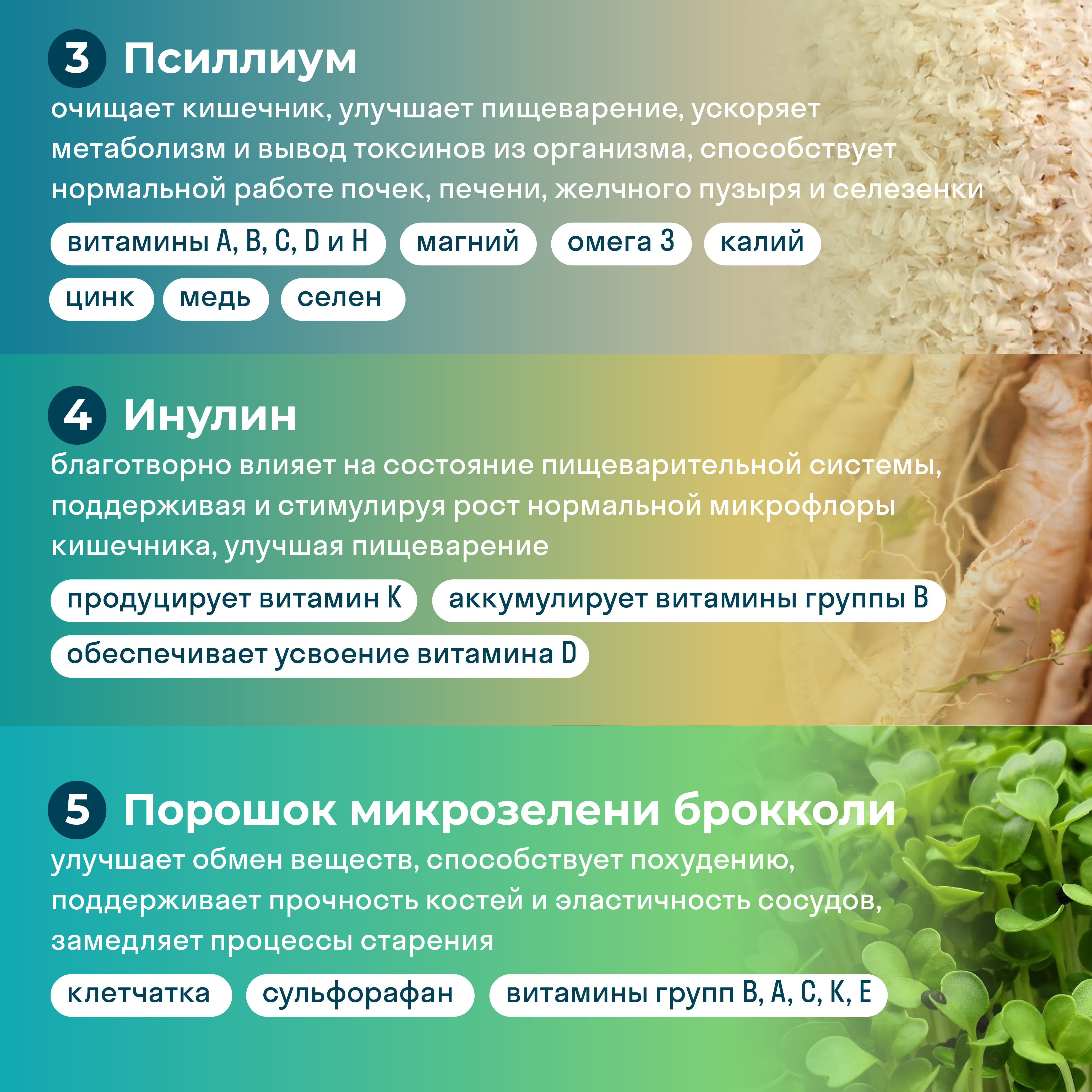 Клетчатка LeafToGo F5 для похудения и очищения + инулин - фото 4