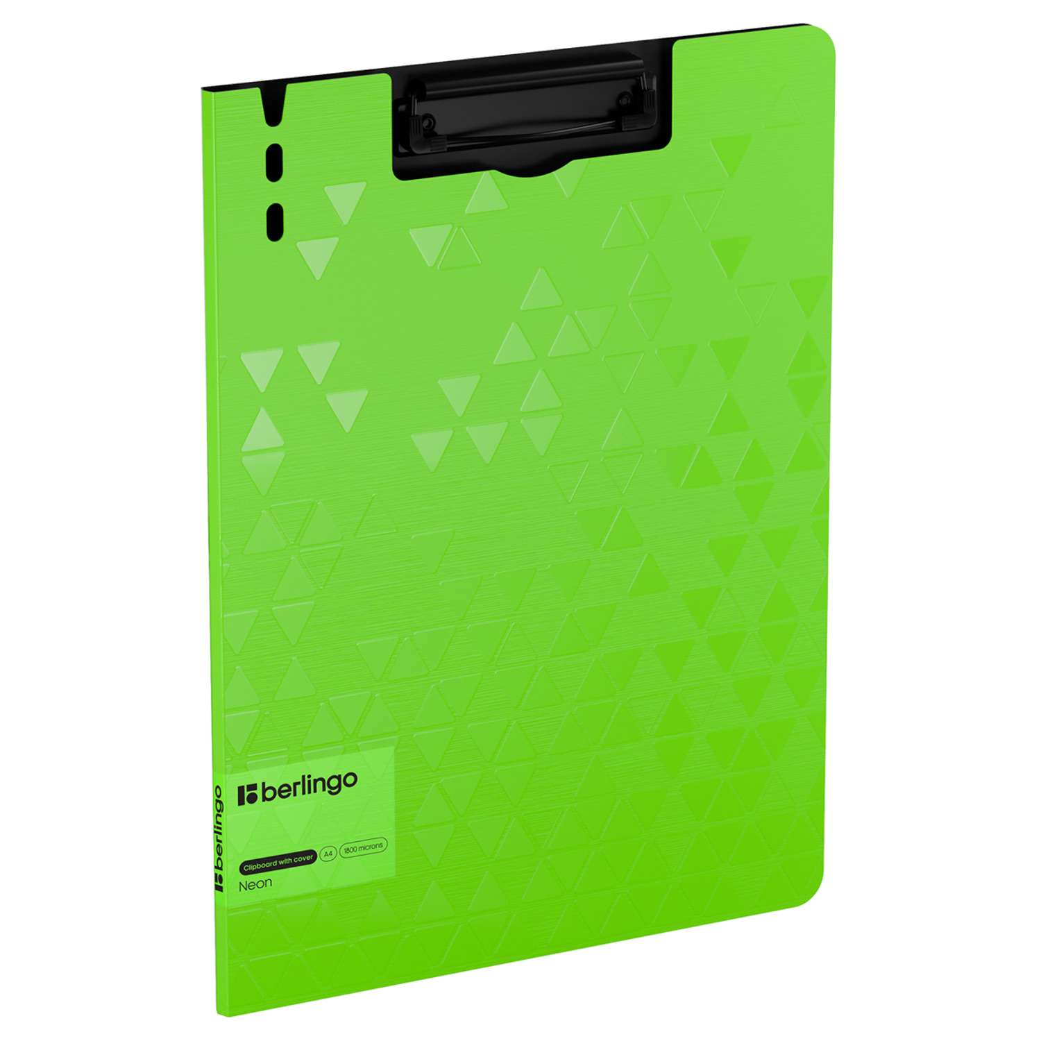 Папка-планшет с зажимом Berlingo Neon зеленый неон - фото 3
