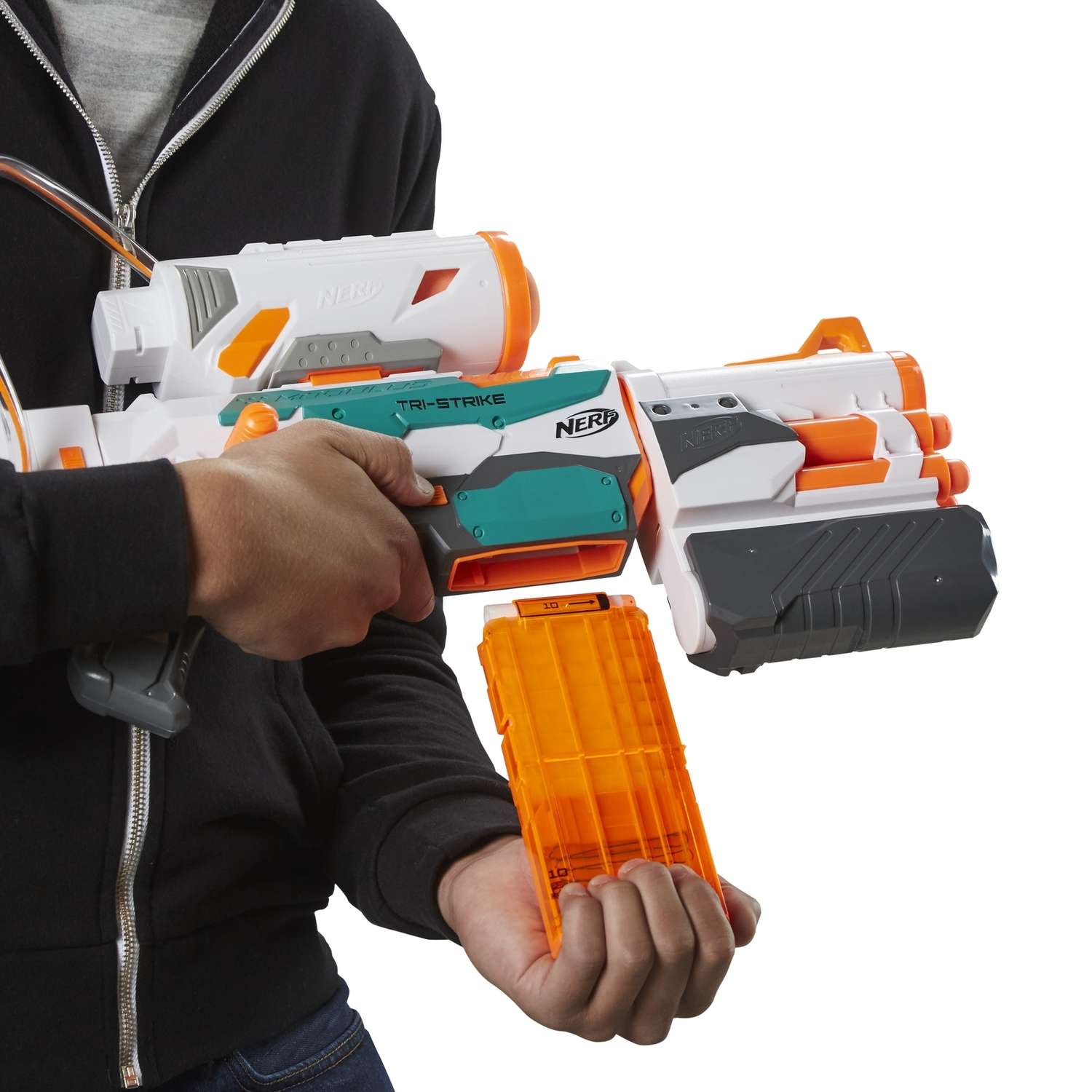 Бластер Nerf Modulus Tri Strike (B5577EU4) - фото 9