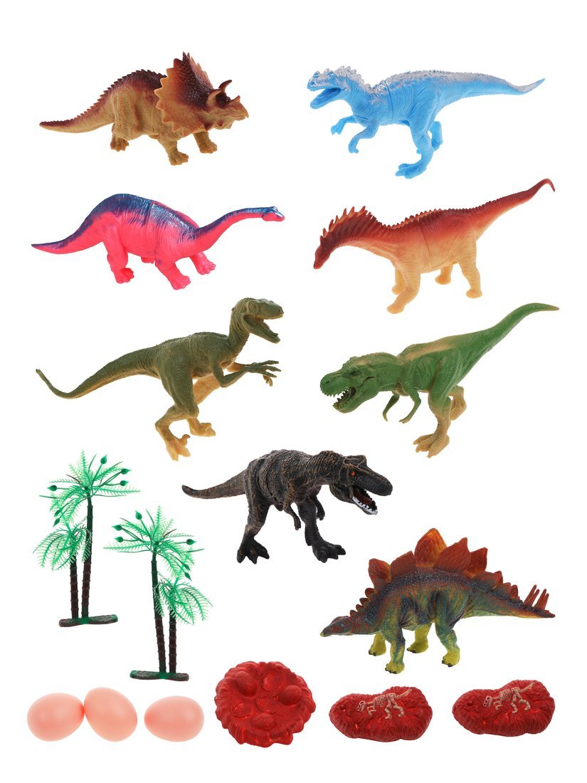 Набор фигурок Динозавры Наша Игрушка 16 предметов для увлекательной игры - фото 1