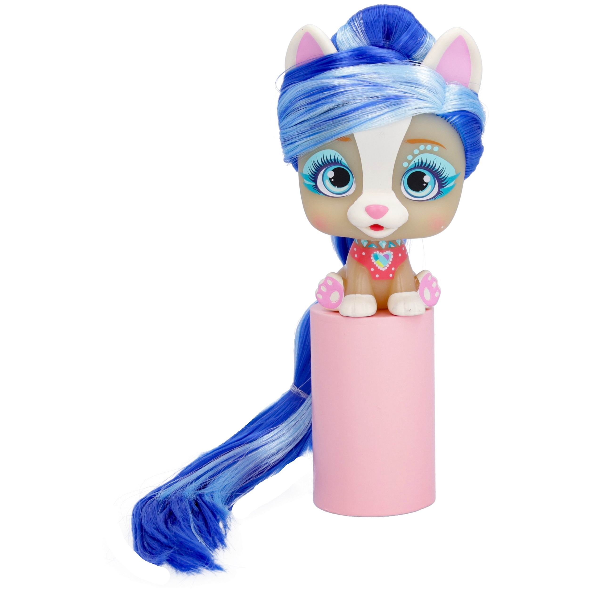 Фигурка vip pets Glam gems IMC Toys Модные щенки Agatha - фото 3