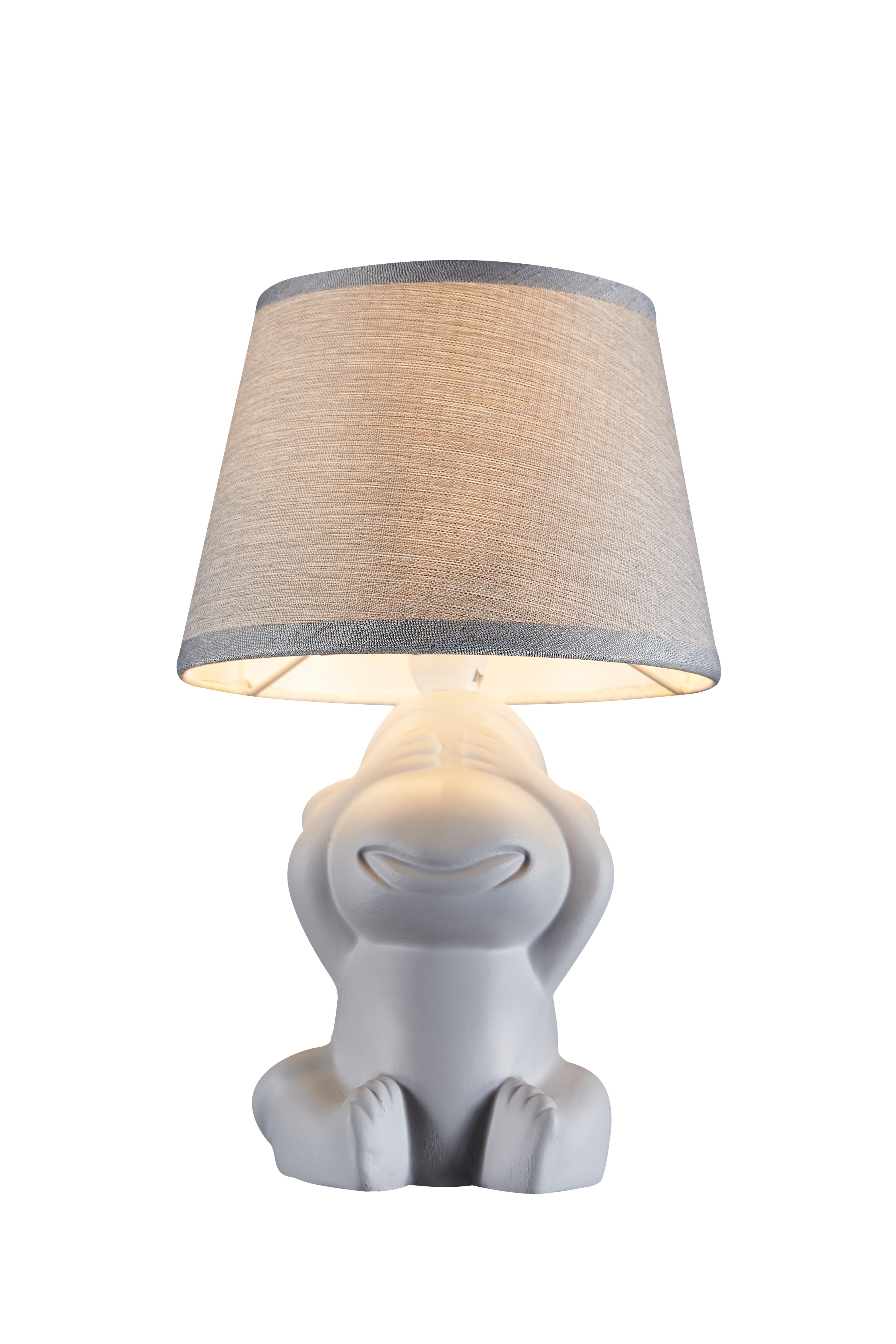 Настольный светильник ESCADA 10176/T E14*40W Grey monkey - фото 1