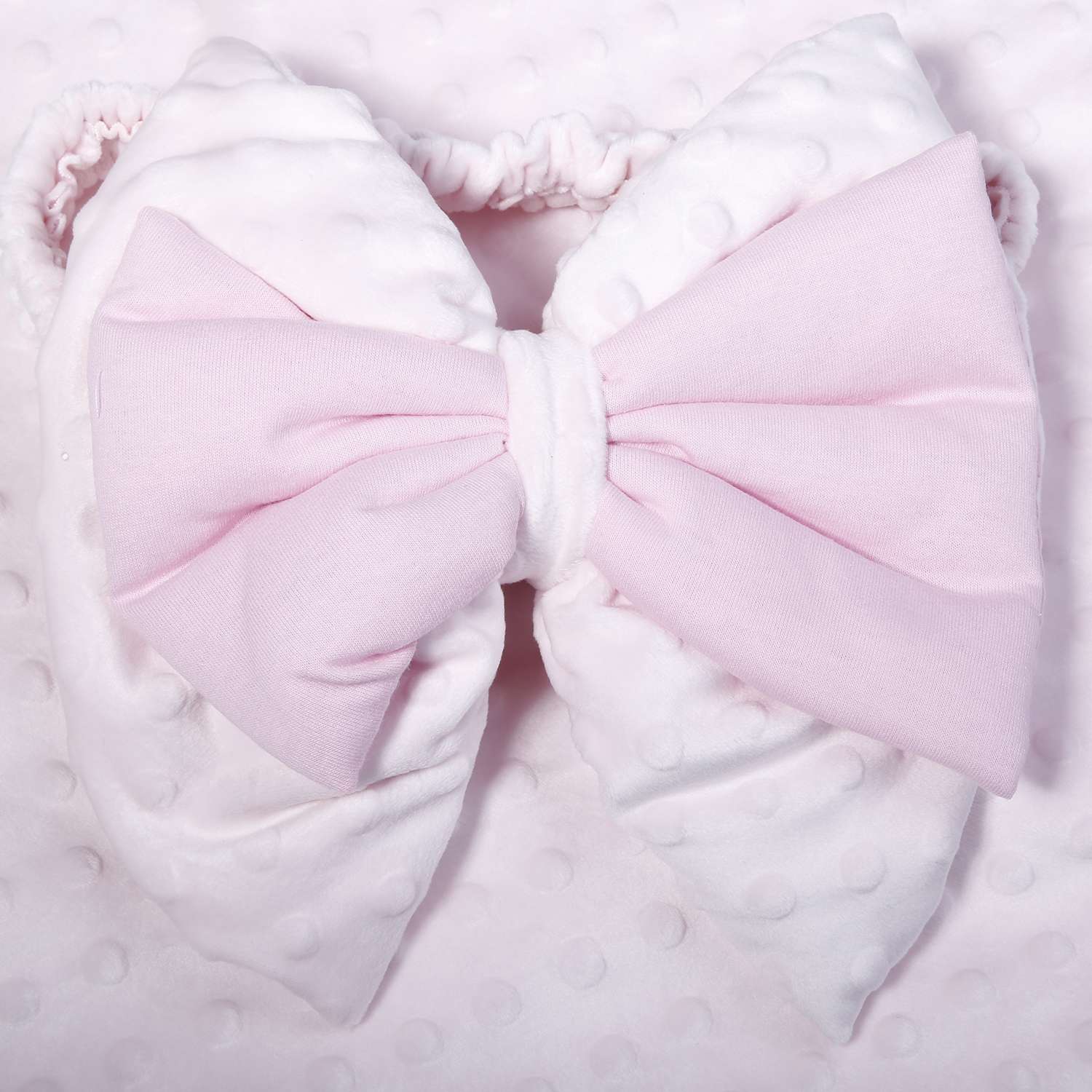 Конверт-одеяло Эдельвейс Нежность с бантом Розовый 11215 - фото 5