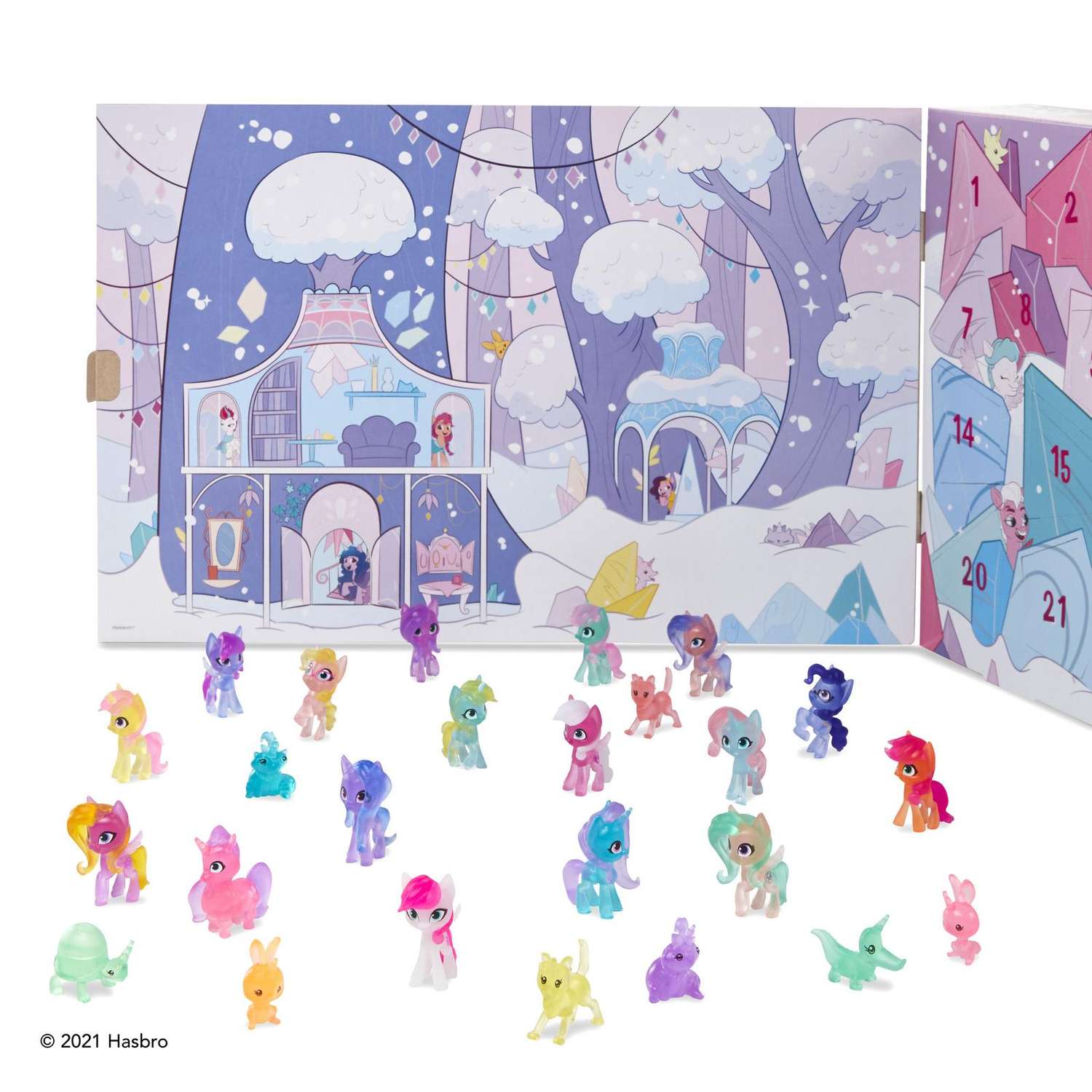 Набор игровой My Little Pony Пони Фильм Рождественский календарь F24475L0 - фото 9