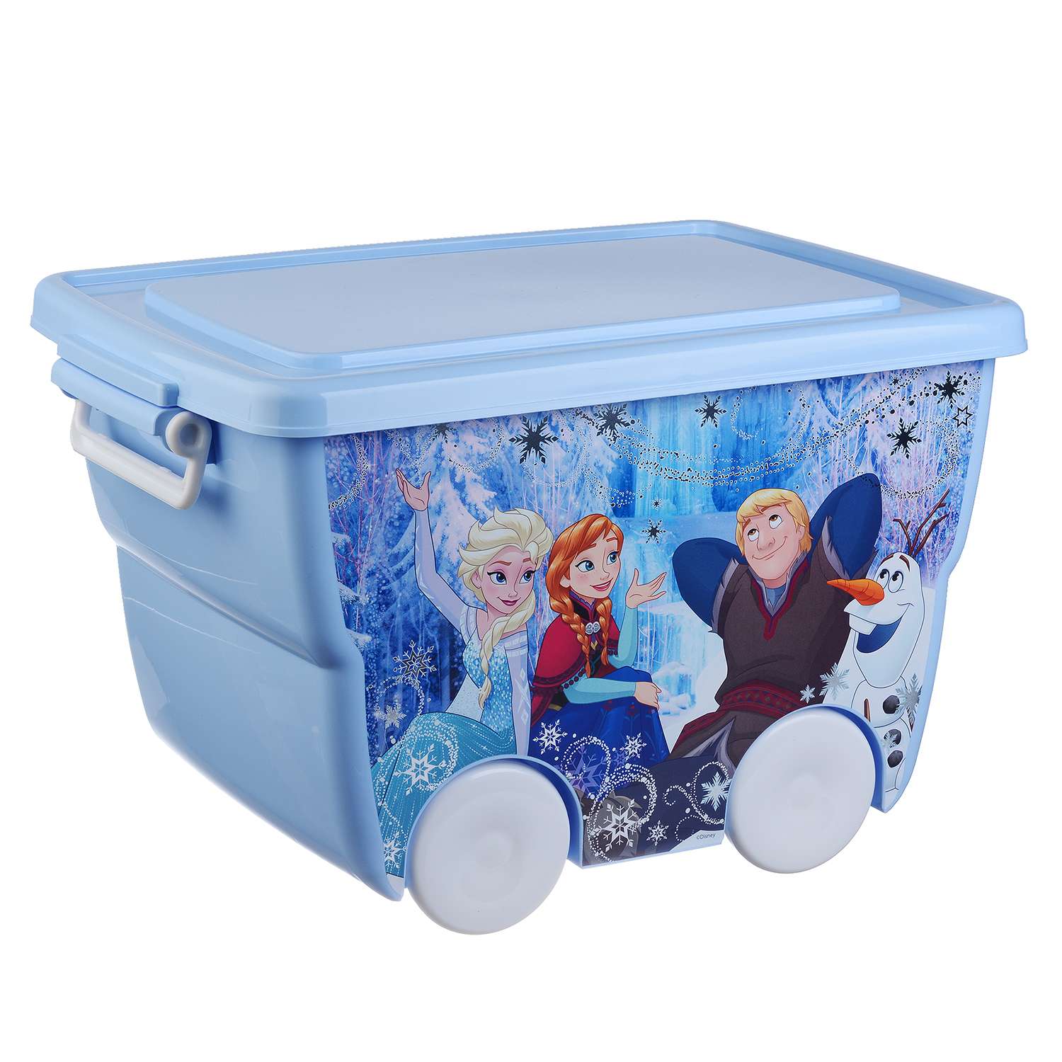 Ящик для игрушек IDEA DISNEY Frozen голубой - фото 1