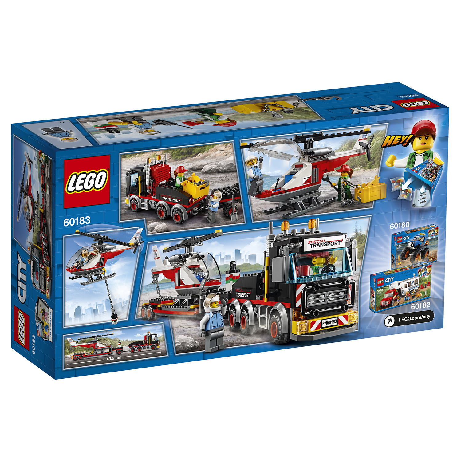 Lego city 60183 heavy cargo transport sale