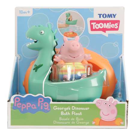 Игрушка для купания Tomy Джордж на динозавре E73161