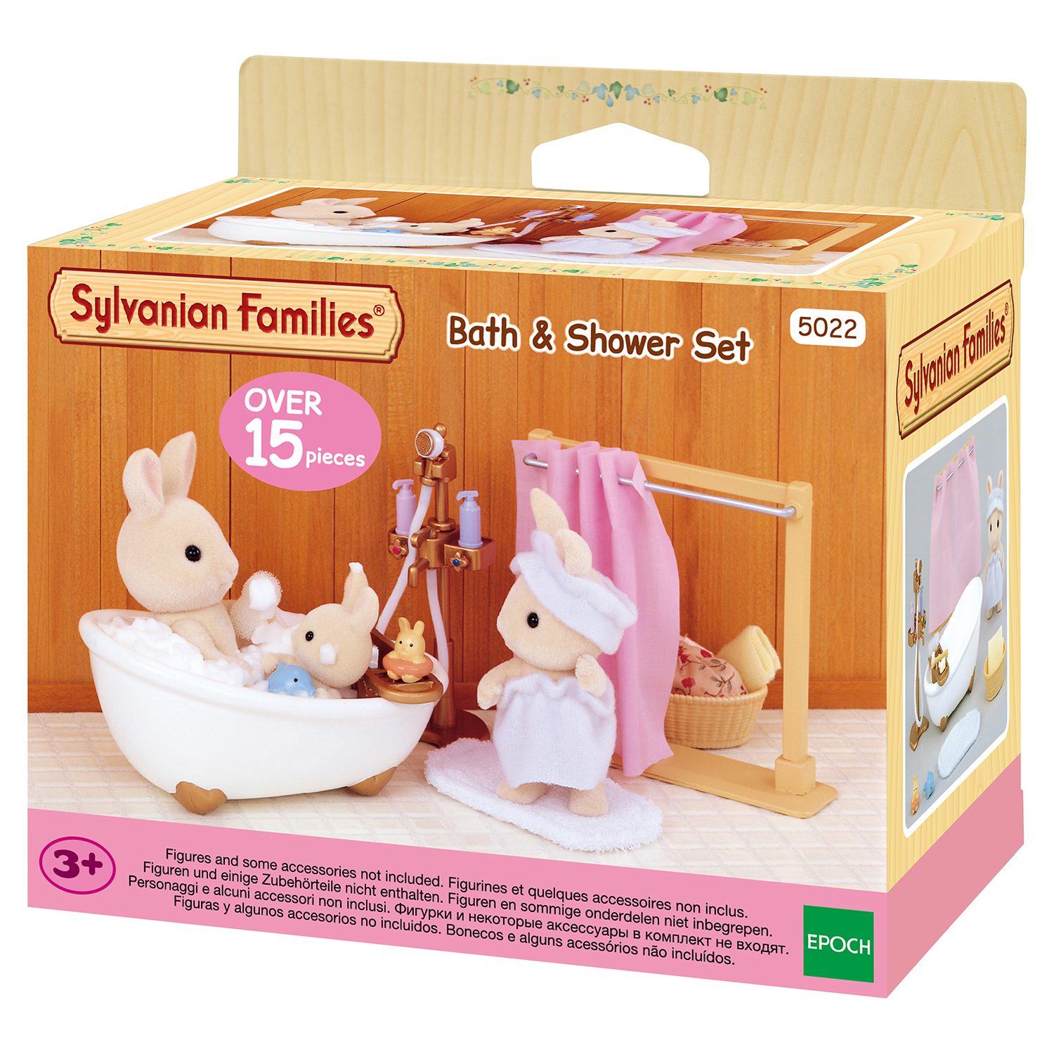 Набор Sylvanian Families Ванная комната, мини (5022) купить по цене 299 ₽ в  интернет-магазине Детский мир