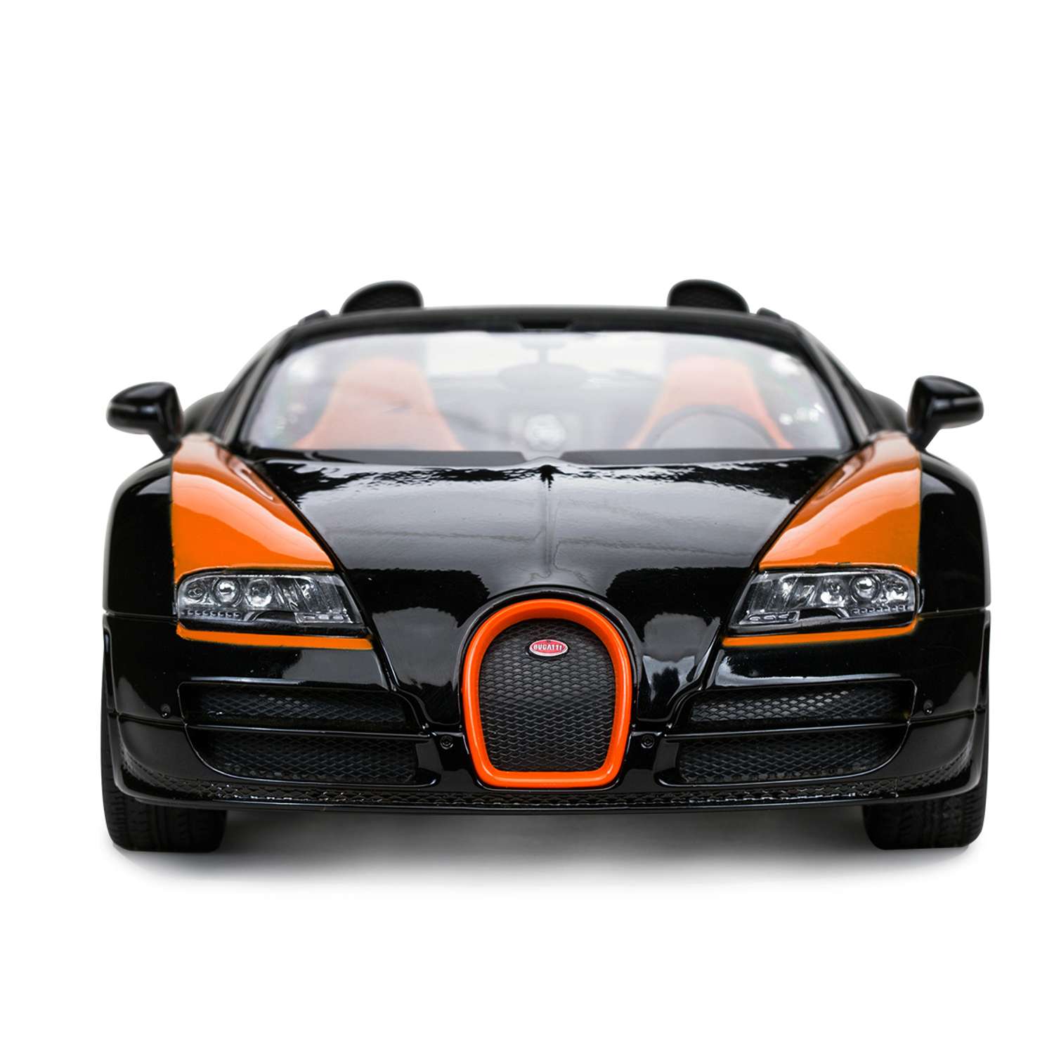 Машинка Rastar Bugatti GS Vitesse 1:18 черная 43900 - фото 5