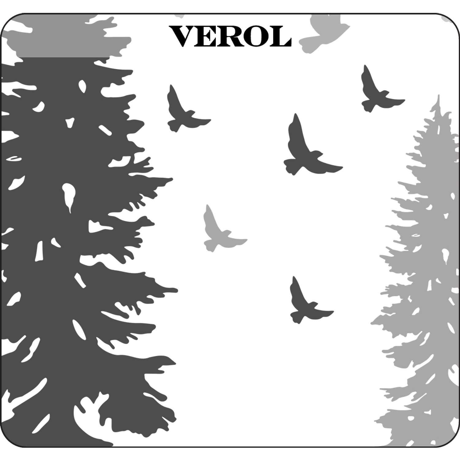 Наклейки интерьерные VEROL Сосновый лес и олень - фото 4