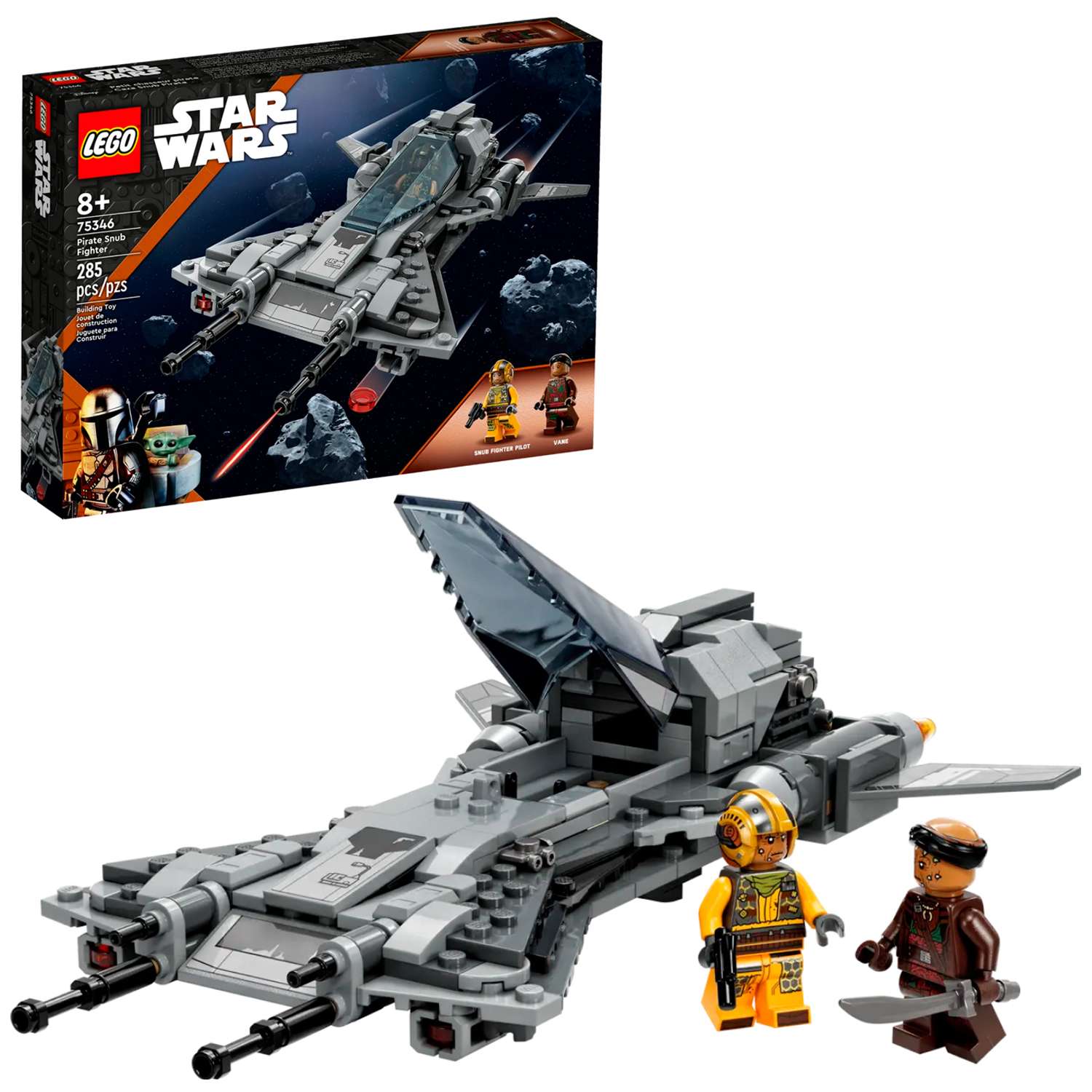 Конструктор детский LEGO Star Wars Пиратский истребитель 75346 - фото 1