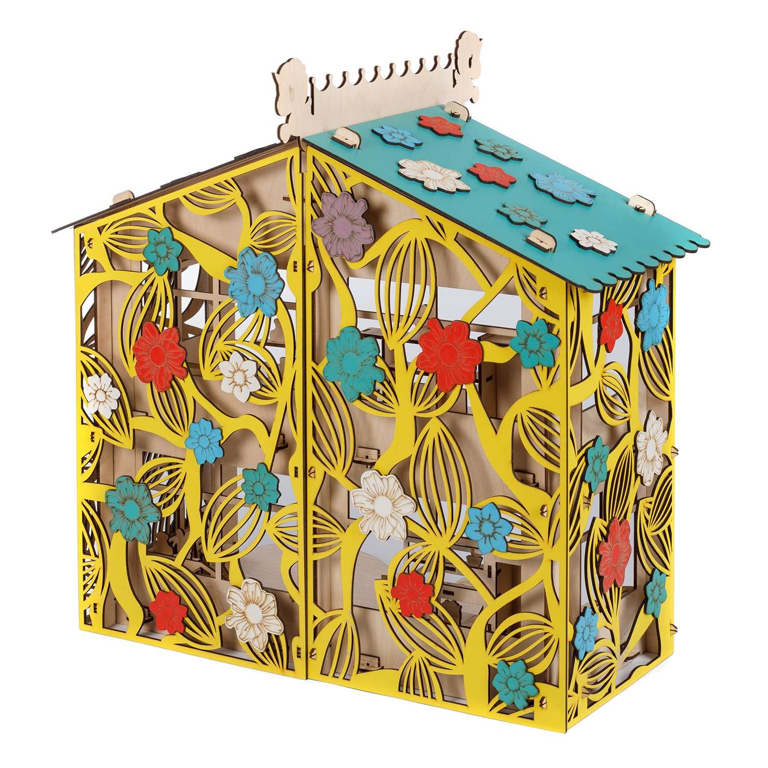 Кукольный домик Тутси Оранжерея с мебелью 1-156-2021 - фото 2
