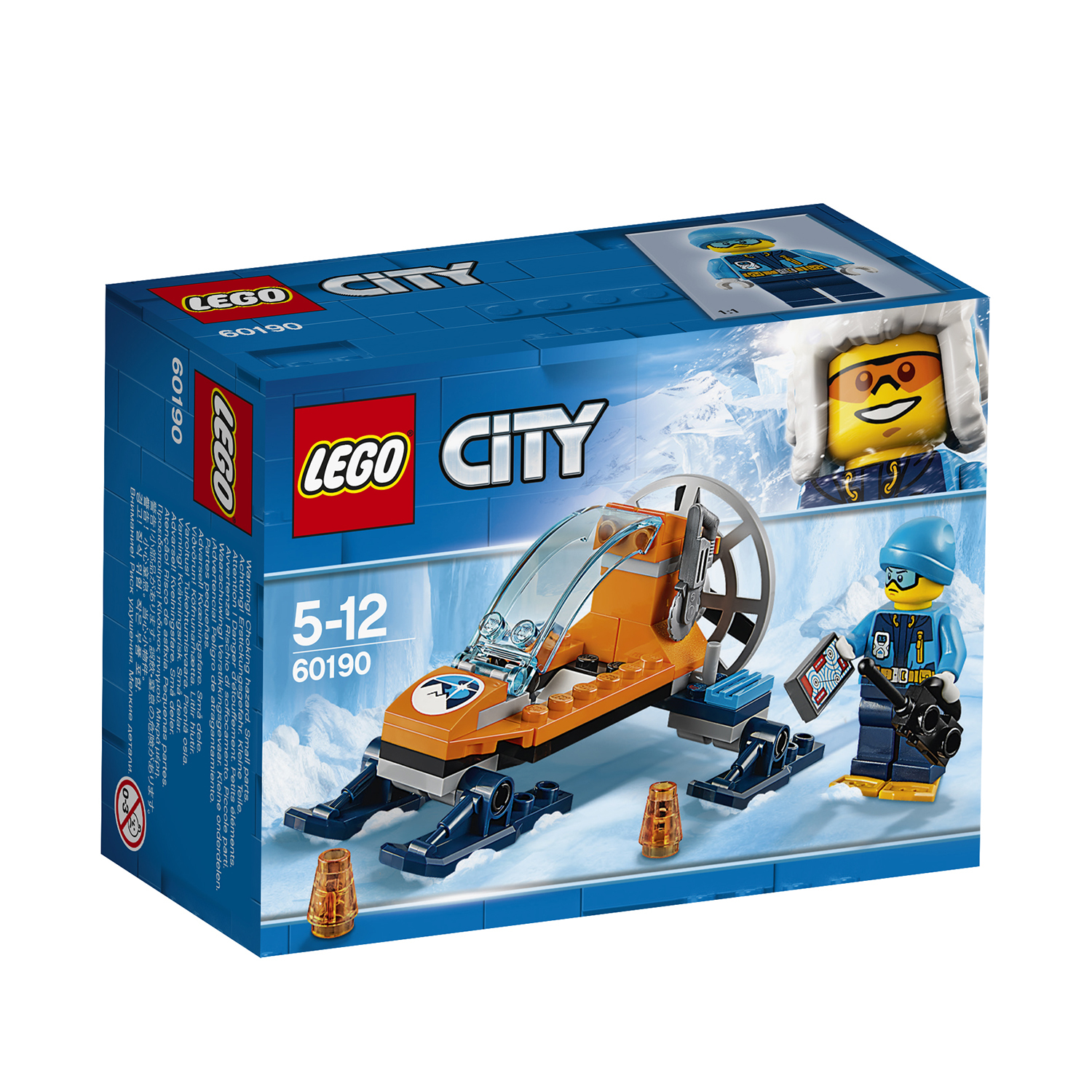 Конструктор LEGO City Arctic Expedition Аэросани 60190 - фото 2